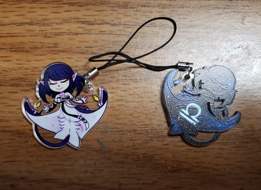 Libra Zodiac Mermaid Charm