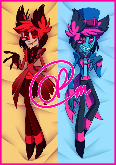 Alastor (Hazbin Hotel) Dakimakura/Body Pillowcase