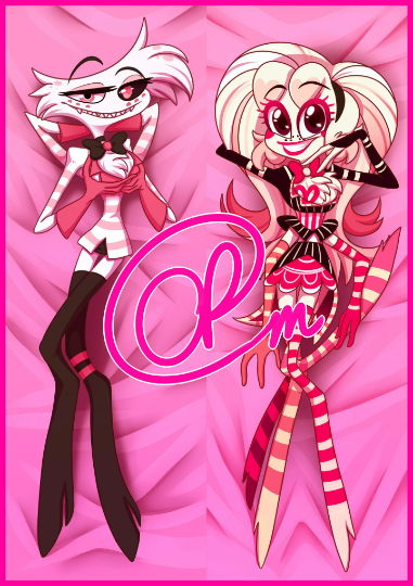 Angel Dust/Molly (Hazbin Hotel) Dakimakura/ Body Pillowcase