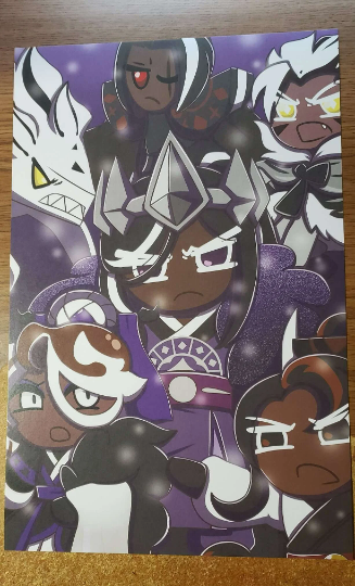 Dark Cacao Kingdom (CookieRun) Art Print