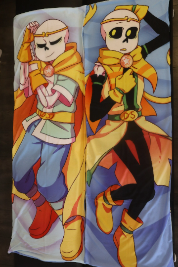 Dream!Sans (Dreamtale/Undertale AU) Dakimakura/Body Pillowcase