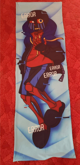 Error!Sans (Ask Error/Undertale AU) Dakimakura/Body Pillowcase