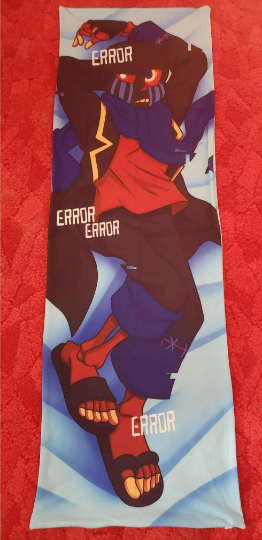 Error!Sans (Ask Error/Undertale AU) Dakimakura/Body Pillowcase