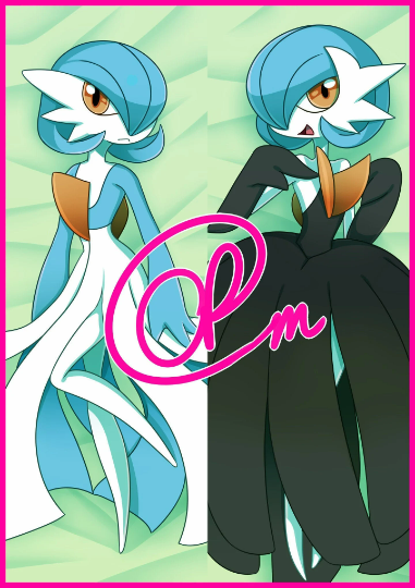 Gardevoir Shiny/Mega (Pokemon) Dakimakura/ Body Pillowcase