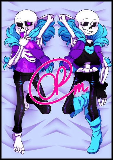 Lust!Sans (LustTale/Undertale AU) Dakimakura/Body Pillowcase