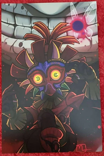 Skullkid (Legend of Zelda) Art Print