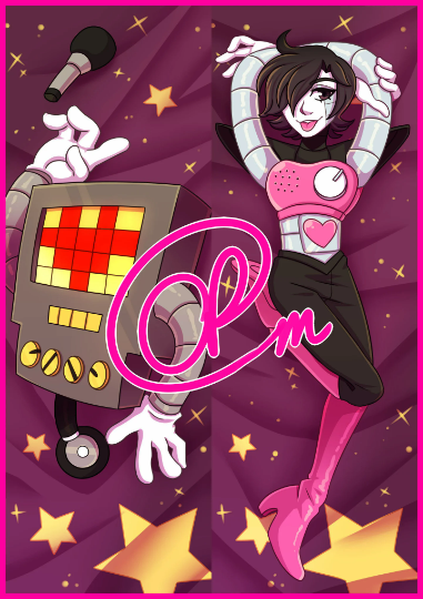 Mettaton (Undertale) Dakimakura/Body Pillowcase