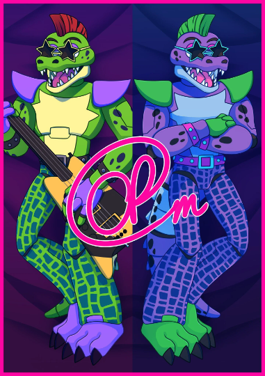 Monty (Five Nights at Freddy's: Security Breach) Dakimakura/ Body Pillowcase