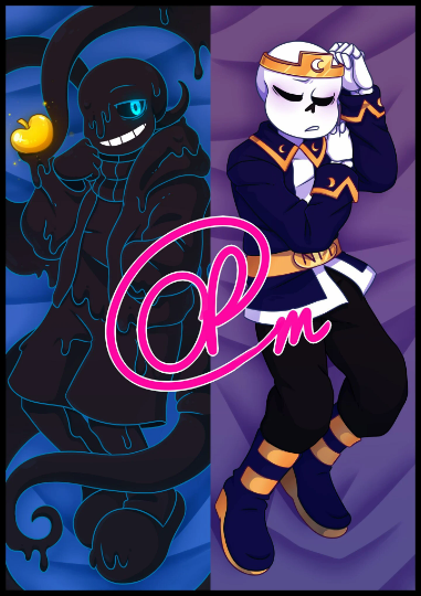 Nightmare (DreamTale/Undertale AU) Dakimakura/ Body Pillowcase