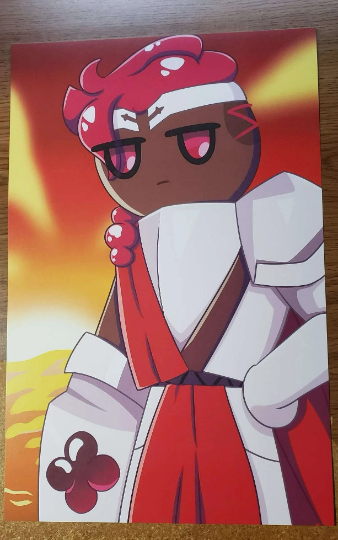 Wildberry Cookie (CookieRun) Art Print